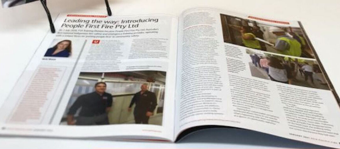 Featured in Asia Pacific Fire Magazine
